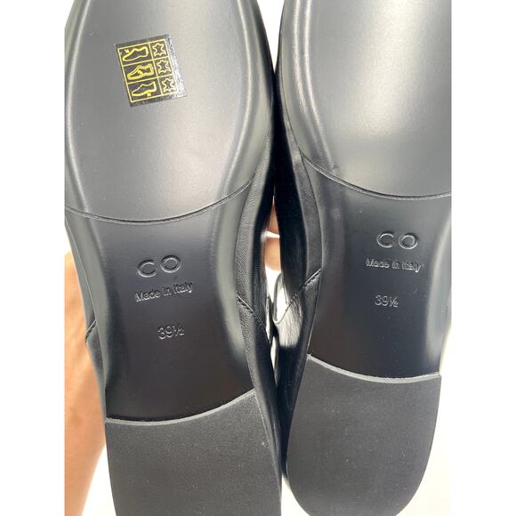 Co. Round Toe D'Orsay Flat in Black size 39.5 - Picture 7 of 14